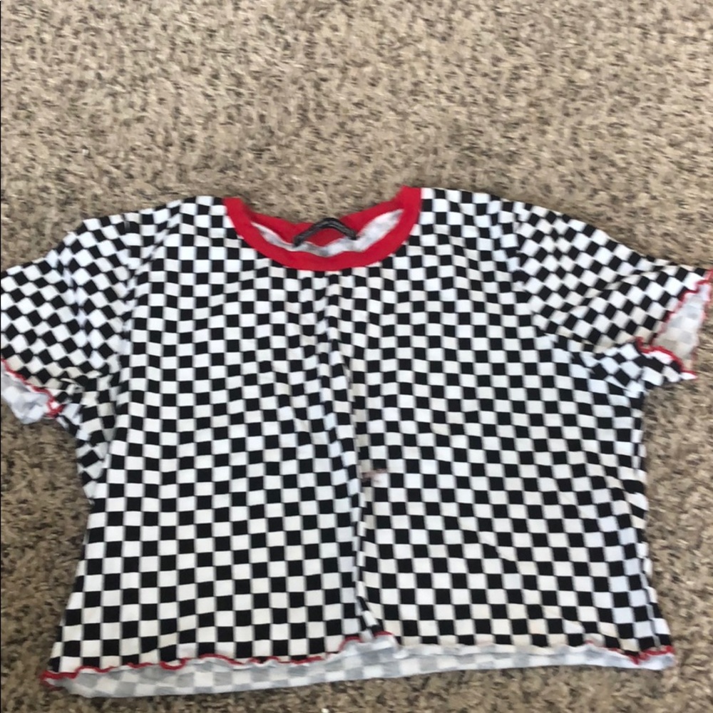 Gingham tee